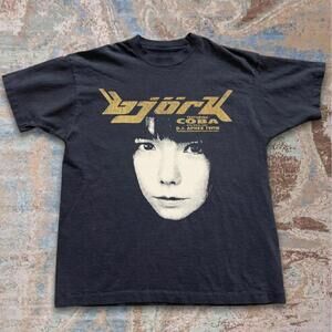 Yoko Ono Black Graphic Tee